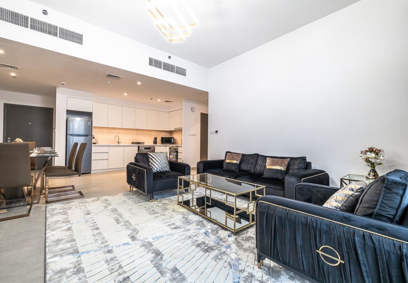 Апартаменты на Dubai - HHH - Spacious 2BDR Apartment  / Lagoons View / Close to the Airport 