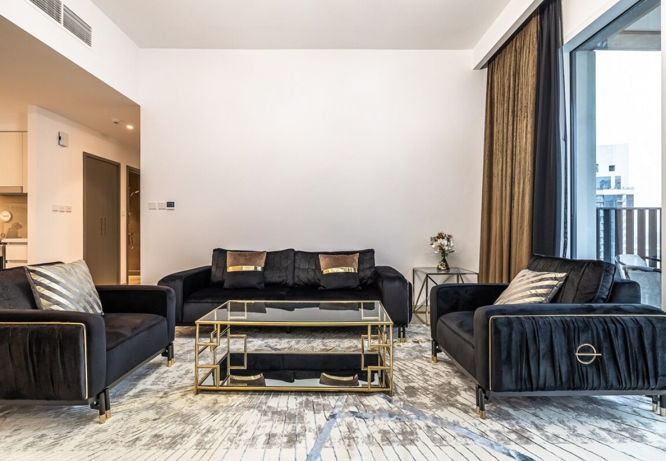 Апартаменты на Dubai - HHH - Spacious 2BDR Apartment  / Lagoons View / Close to the Airport 