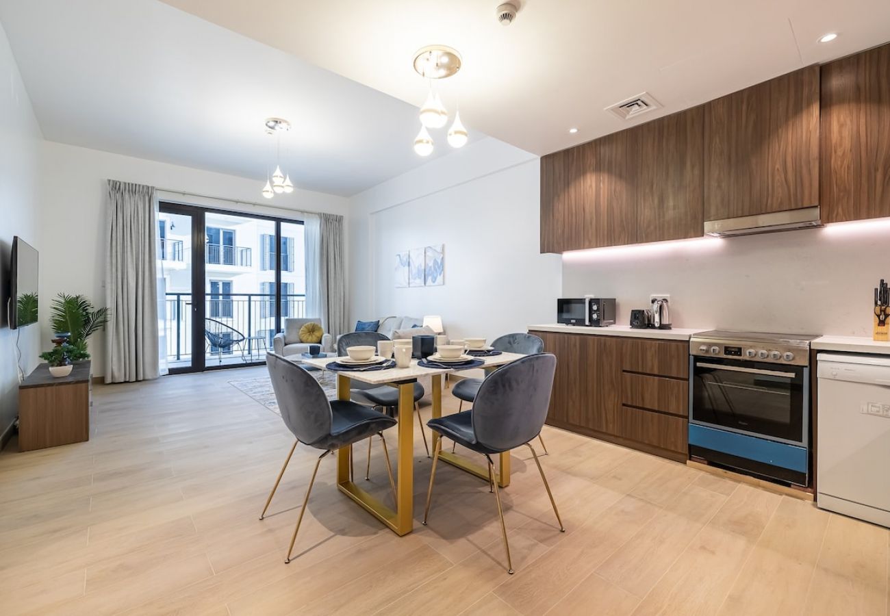 Апартаменты на Dubai - Chic 1-Bedroom Apartment in La Mer – Living by the Sea