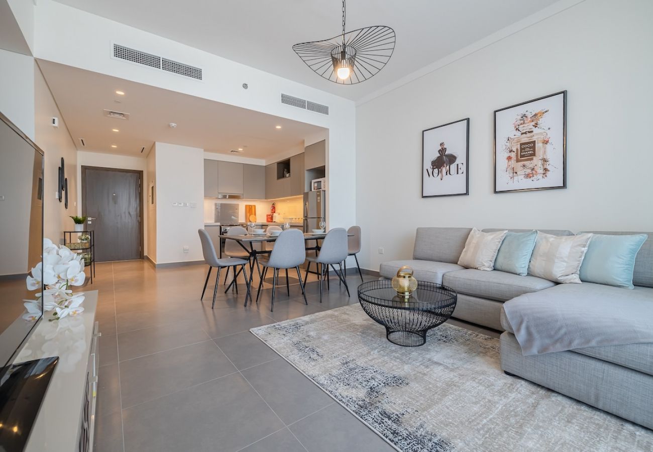 Апартаменты на Dubai - Stylish 2BDR in Creek Harbor With Amazing View 