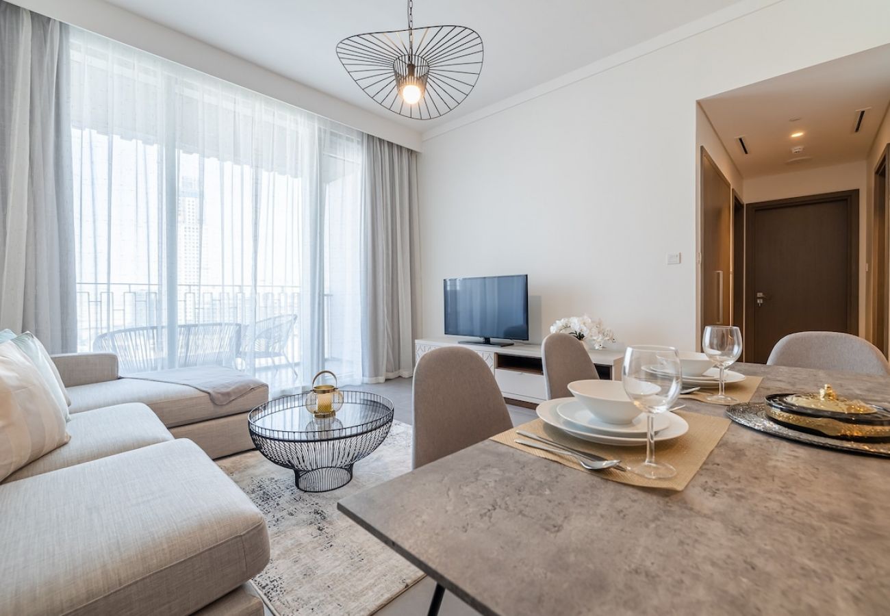 Апартаменты на Dubai - Stylish 2BDR in Creek Harbor With Amazing View 
