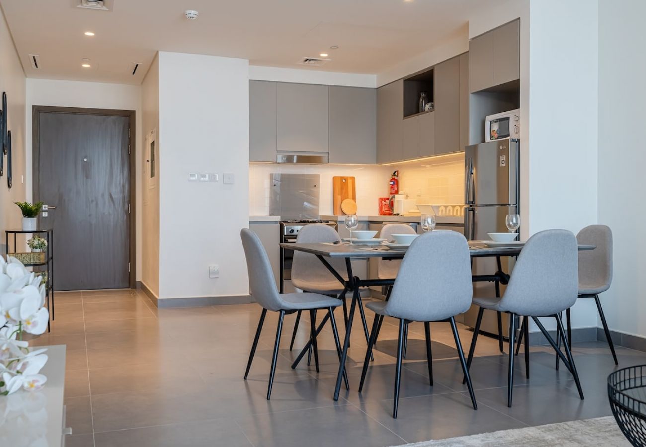 Апартаменты на Dubai - Stylish 2BDR in Creek Harbor With Amazing View 