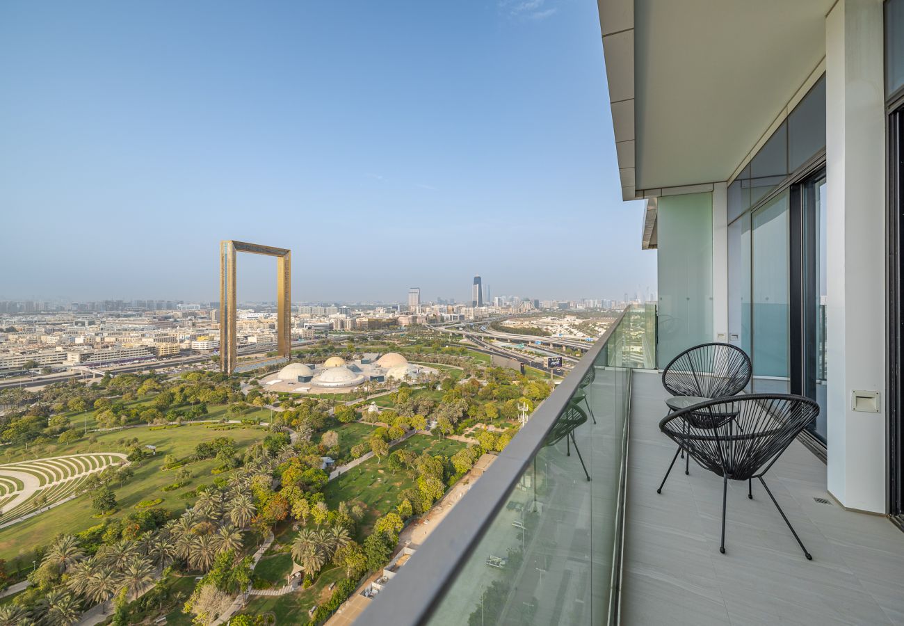 Апартаменты на Dubai - Stunning 1BDR Apartment with view of The Frame of Dubai