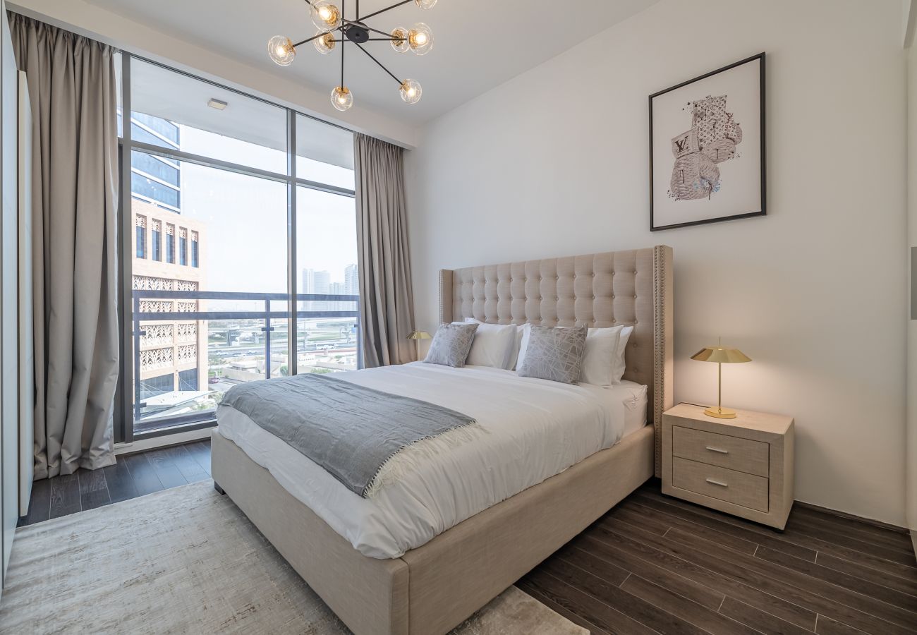 Апартаменты на Dubai - Modern 1BDR Apartment with Excellent City View / Media city 