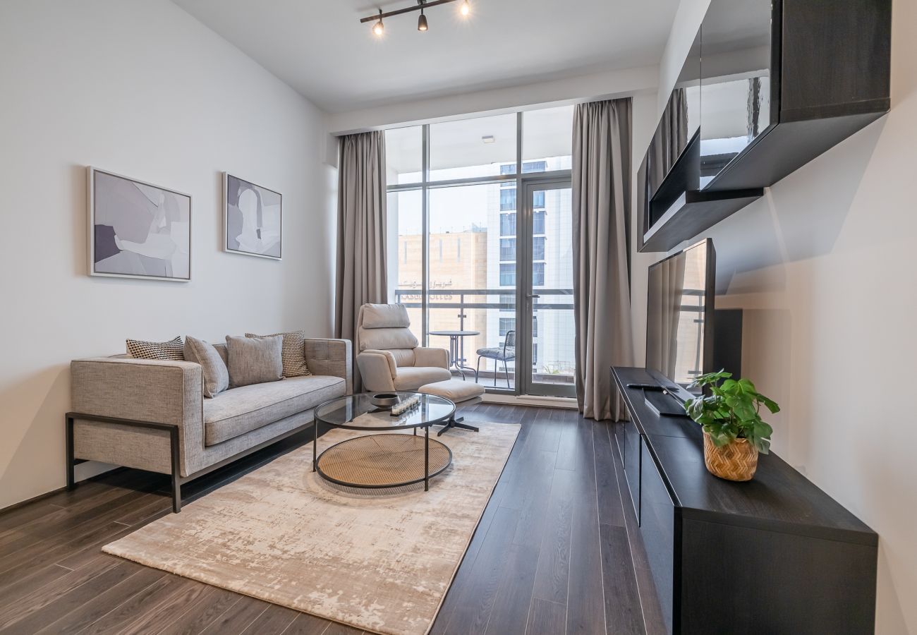 Апартаменты на Dubai - Modern 1BDR Apartment with Excellent City View / Media city 