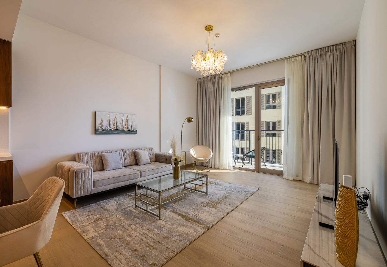Апартаменты на Dubai - Chic 1-Bedroom Apartment with Stunning Views in La Mer