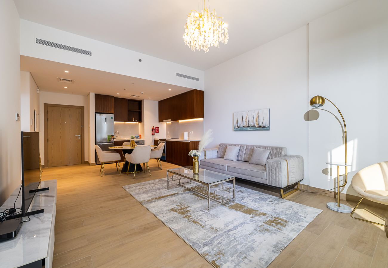 Апартаменты на Dubai - Chic 1-Bedroom Apartment with Stunning Views in La Mer