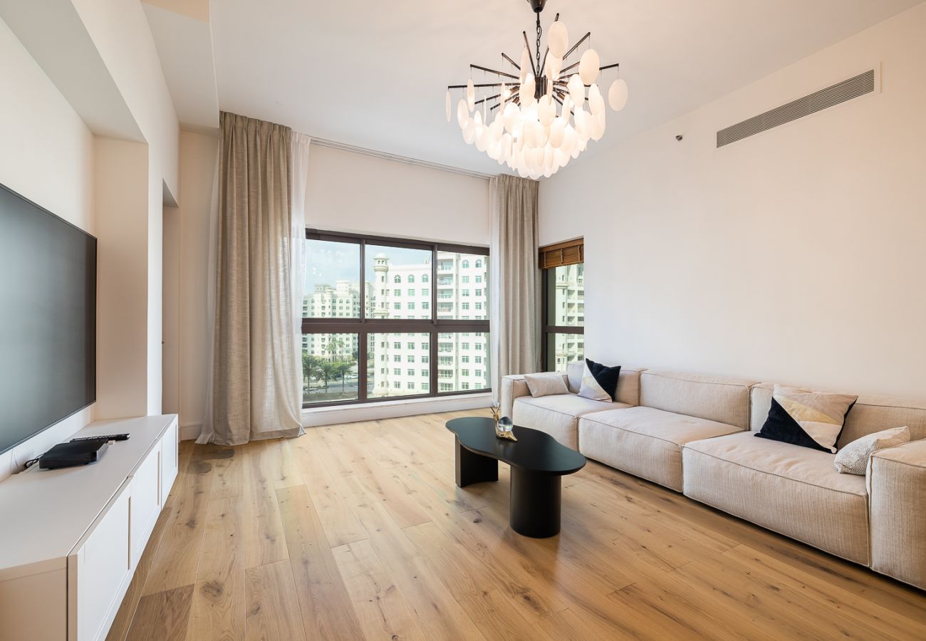Апартаменты на Dubai - Spacious 2-Bedroom Apartment with Balcony on The Palm – Golden Mile