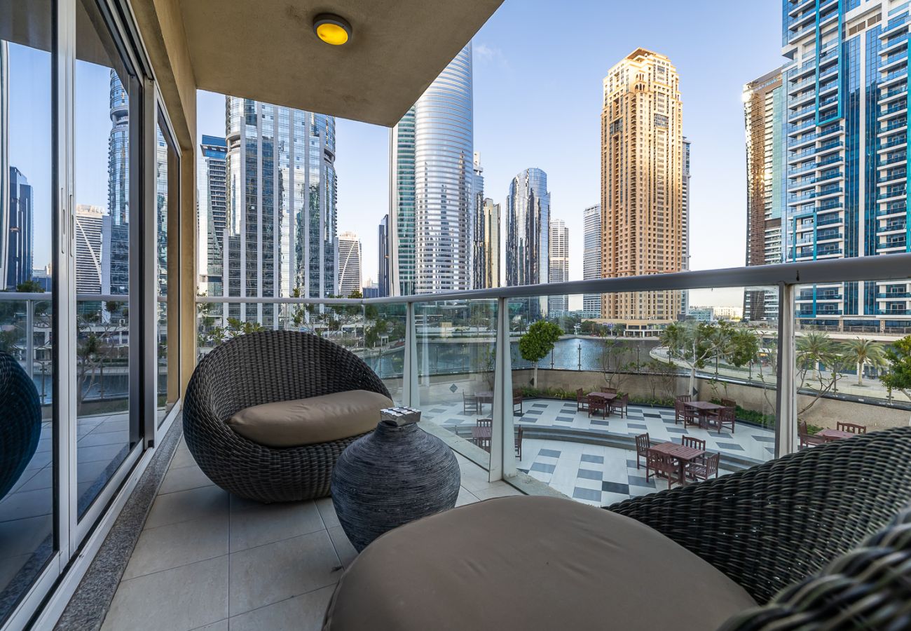 Апартаменты на Dubai - Stylish 1-Bedroom Apartment with Lake Views in JLT – Lake View Tower