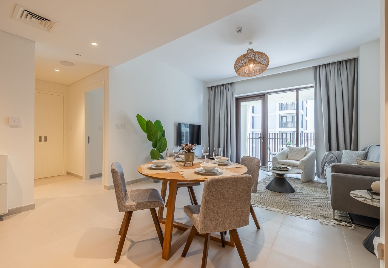 Апартаменты на Dubai - Chic 1-Bedroom Apartment | Surf, Creek Beach – Dubai Creek Harbour