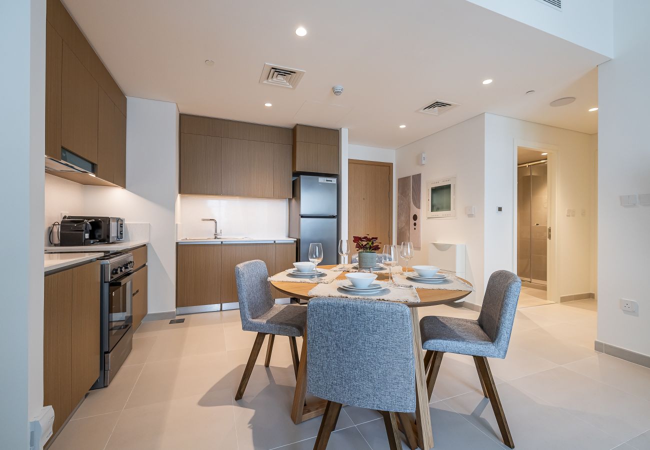Апартаменты на Dubai - Chic 1-Bedroom Apartment | Surf, Creek Beach – Dubai Creek Harbour