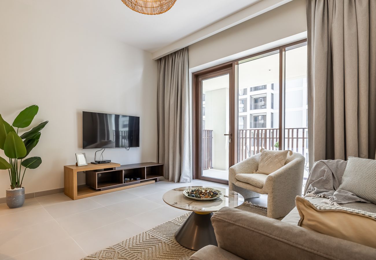Апартаменты на Dubai - Chic 1-Bedroom Apartment | Surf, Creek Beach – Dubai Creek Harbour