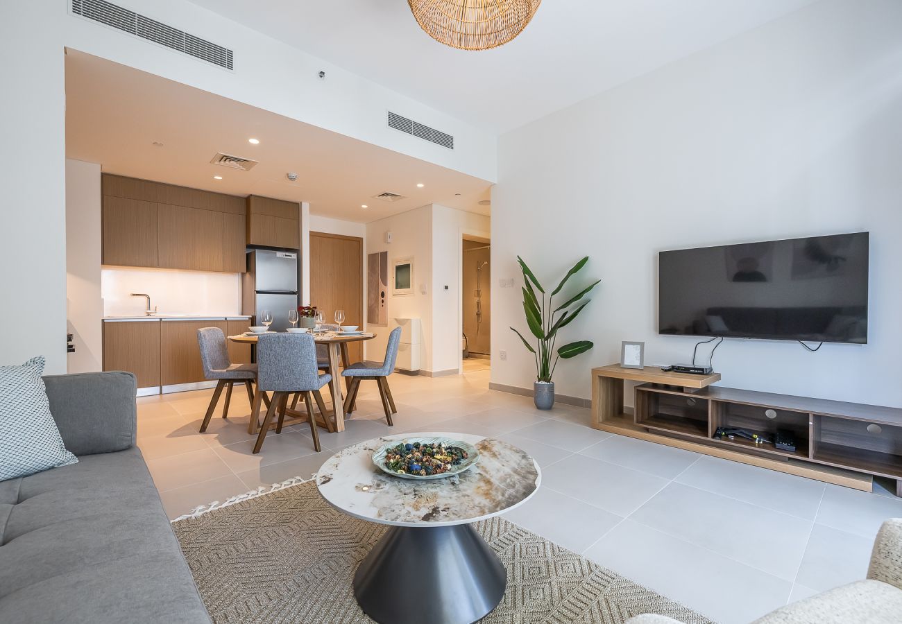 Апартаменты на Dubai - Chic 1-Bedroom Apartment | Surf, Creek Beach – Dubai Creek Harbour