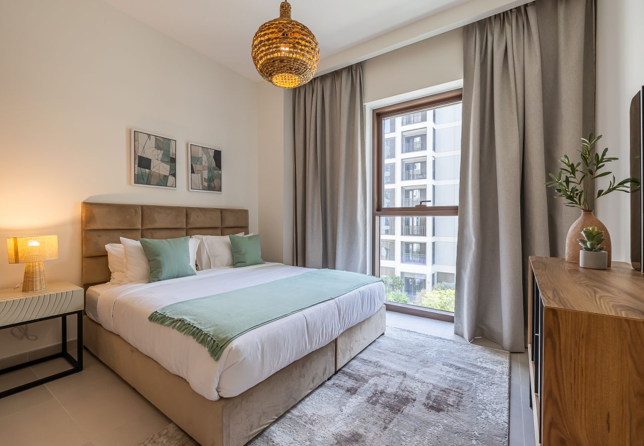 Апартаменты на Dubai - Chic 1-Bedroom Apartment | Surf, Creek Beach – Dubai Creek Harbour