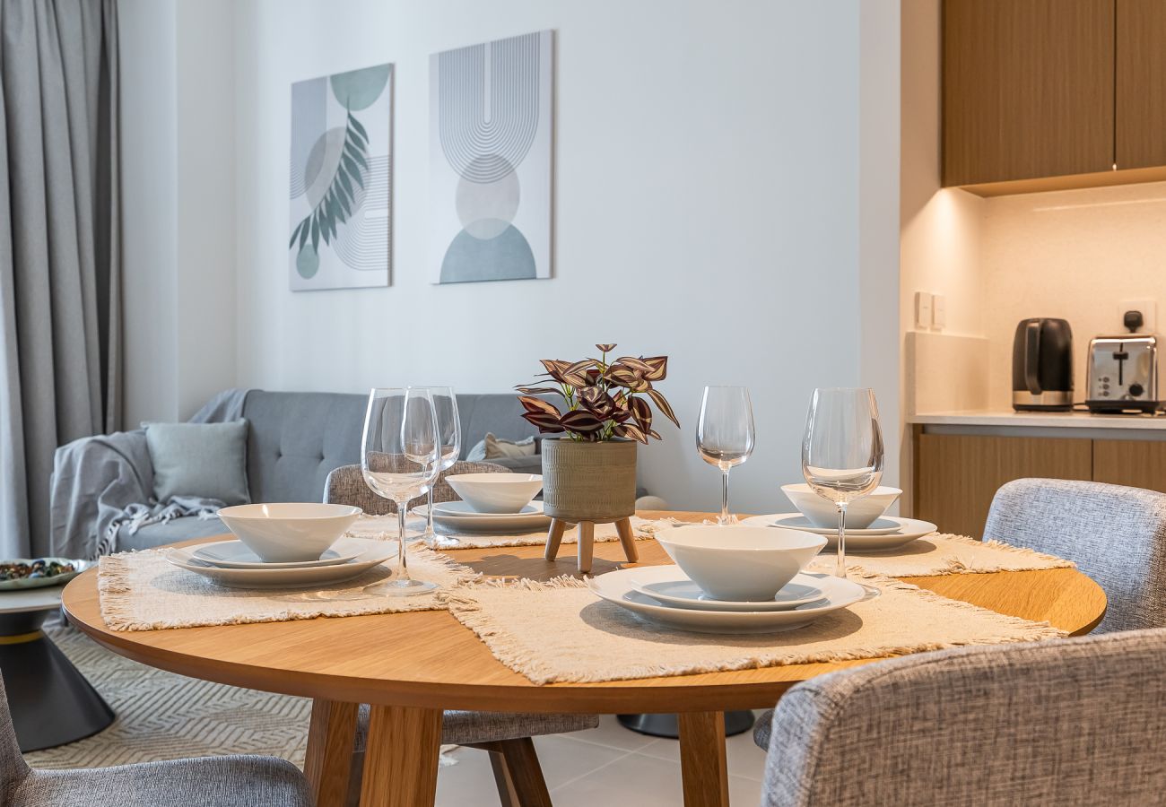 Апартаменты на Dubai - Chic 1-Bedroom Apartment | Surf, Creek Beach – Dubai Creek Harbour
