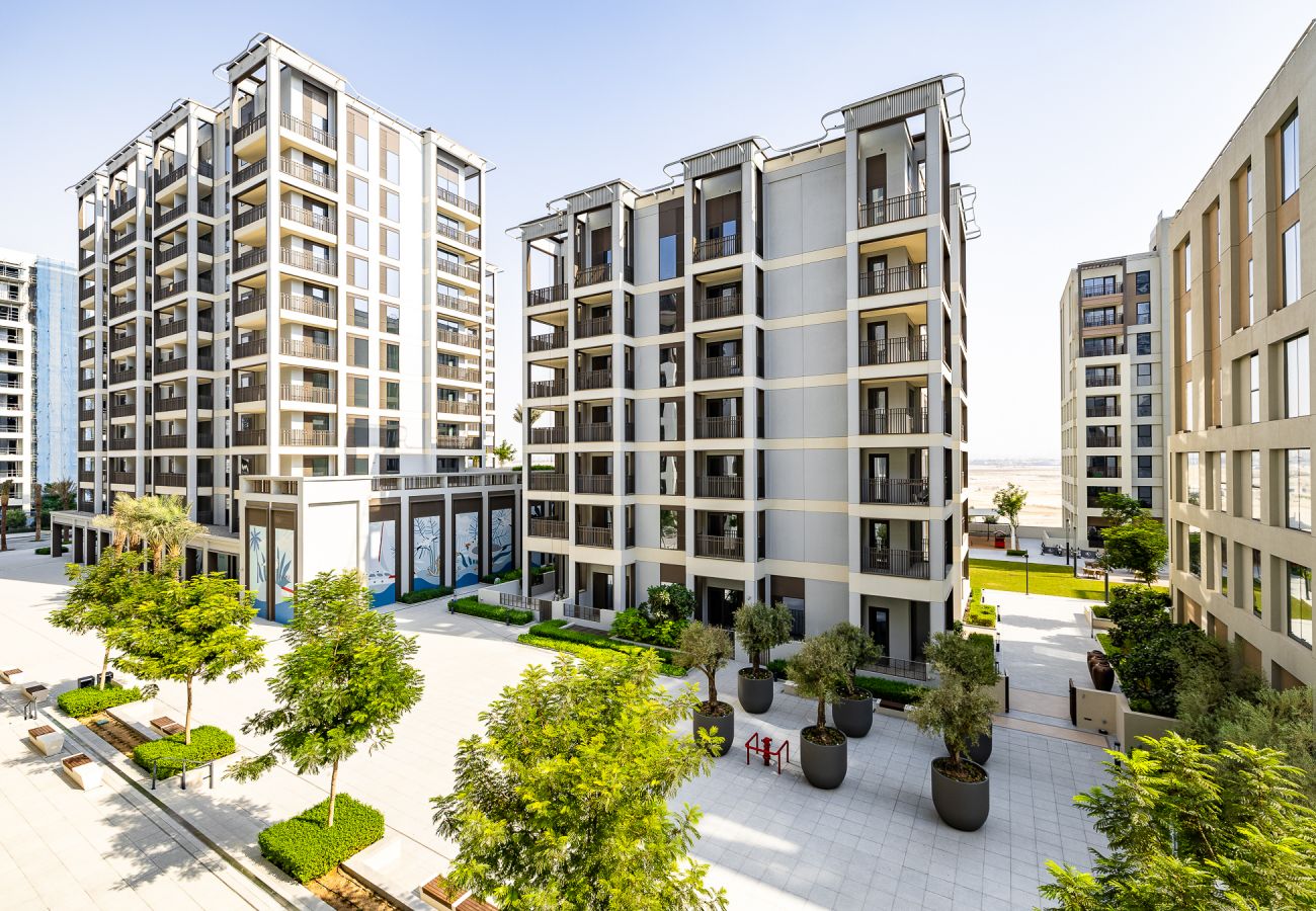 Апартаменты на Dubai - Chic 1-Bedroom Apartment | Surf, Creek Beach – Dubai Creek Harbour