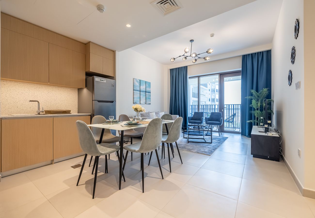 Апартаменты на Dubai - Eccentric 1-Bedroom Apartment in Dubai Creek Harbour with Stunning Views