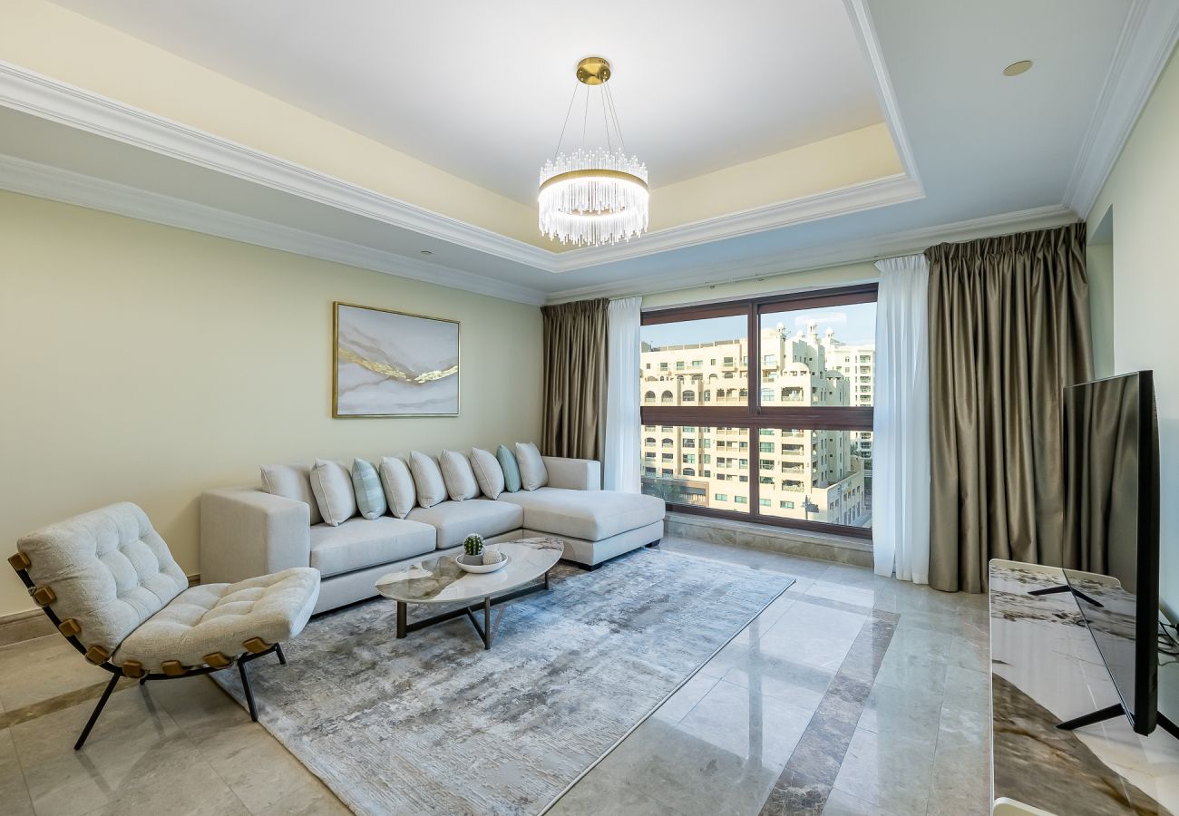 Апартаменты на Dubai - Elegant 1-Bedroom Apartment in Fairmont Residences South on The Palm