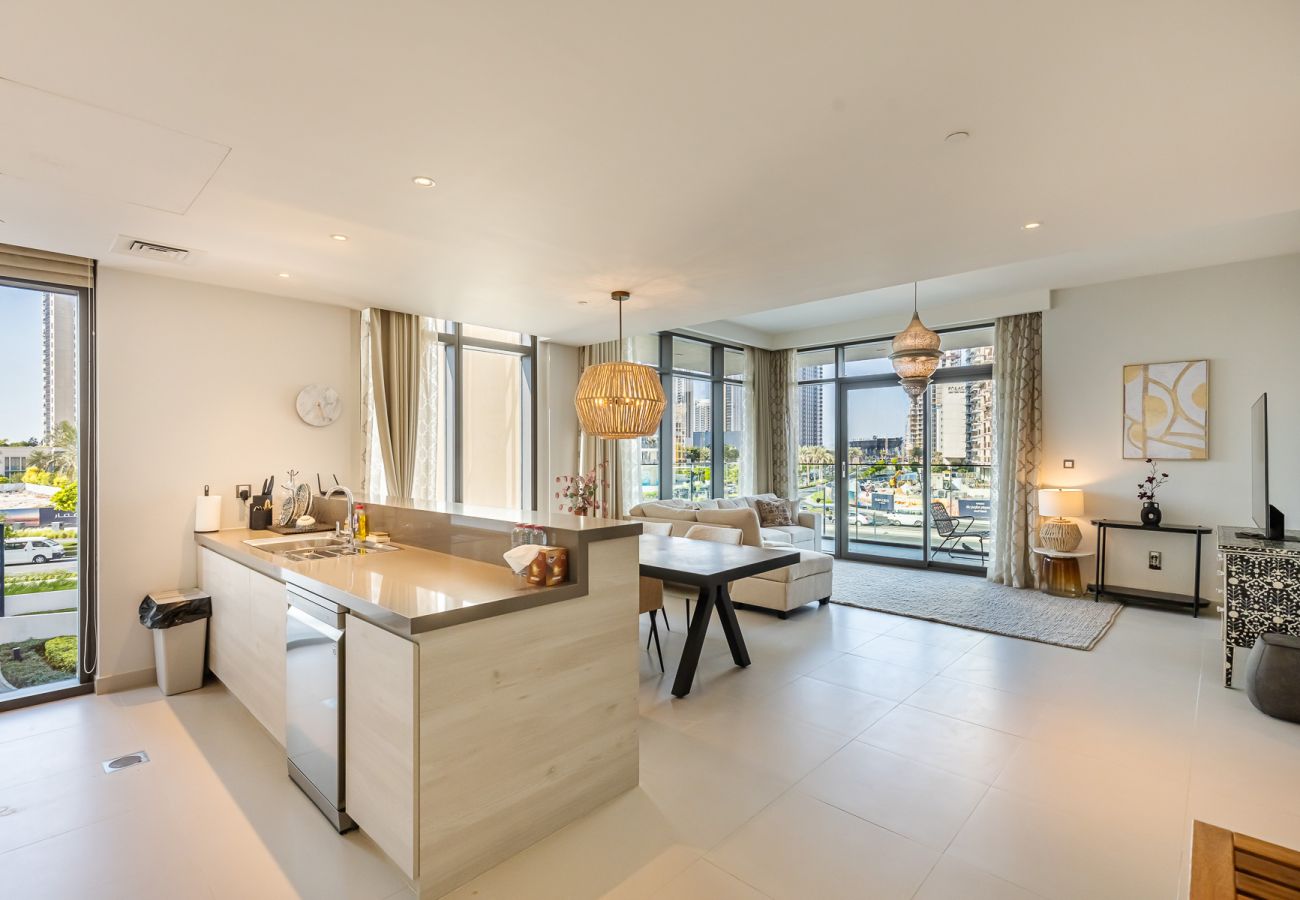 Апартаменты на Dubai - Luxurious 2-Bedroom Apartment | Breathtaking Views | Dubai Creek Harbour