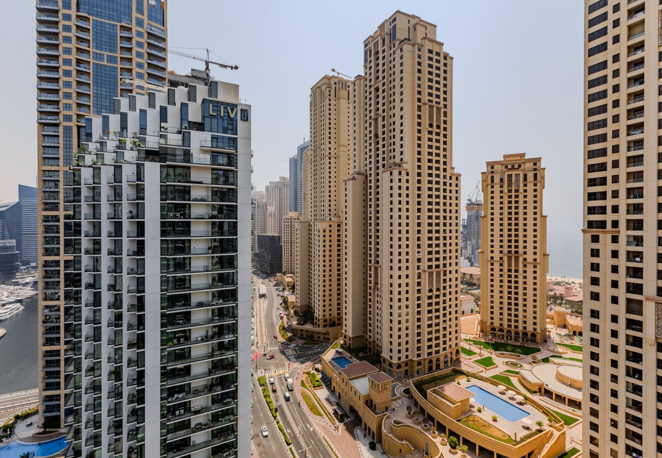 Апартаменты на Dubai - Modern 2-Bedroom Apartment in Sanibel Tower – Dubai Marina Living at Its Best