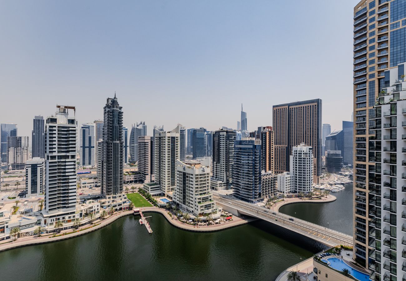 Апартаменты на Dubai - Modern 2-Bedroom Apartment in Sanibel Tower – Dubai Marina Living at Its Best