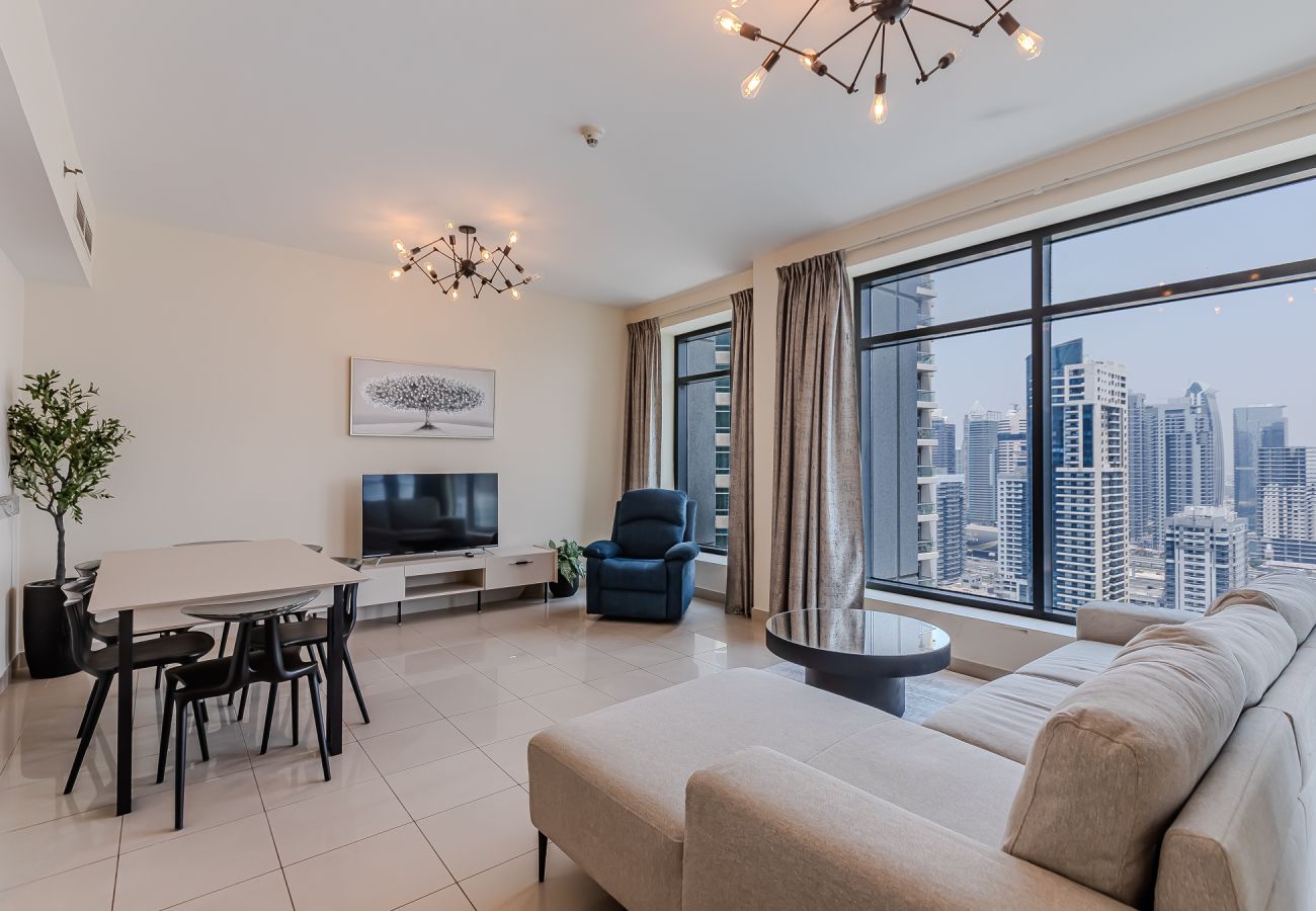 Апартаменты на Dubai - Modern 2-Bedroom Apartment in Sanibel Tower – Dubai Marina Living at Its Best