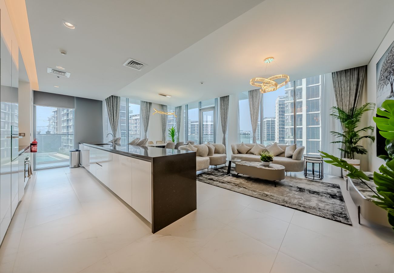 Апартаменты на Dubai - Spacious Crystal Lagoons View I MBR I 3BDR + Maid Room 