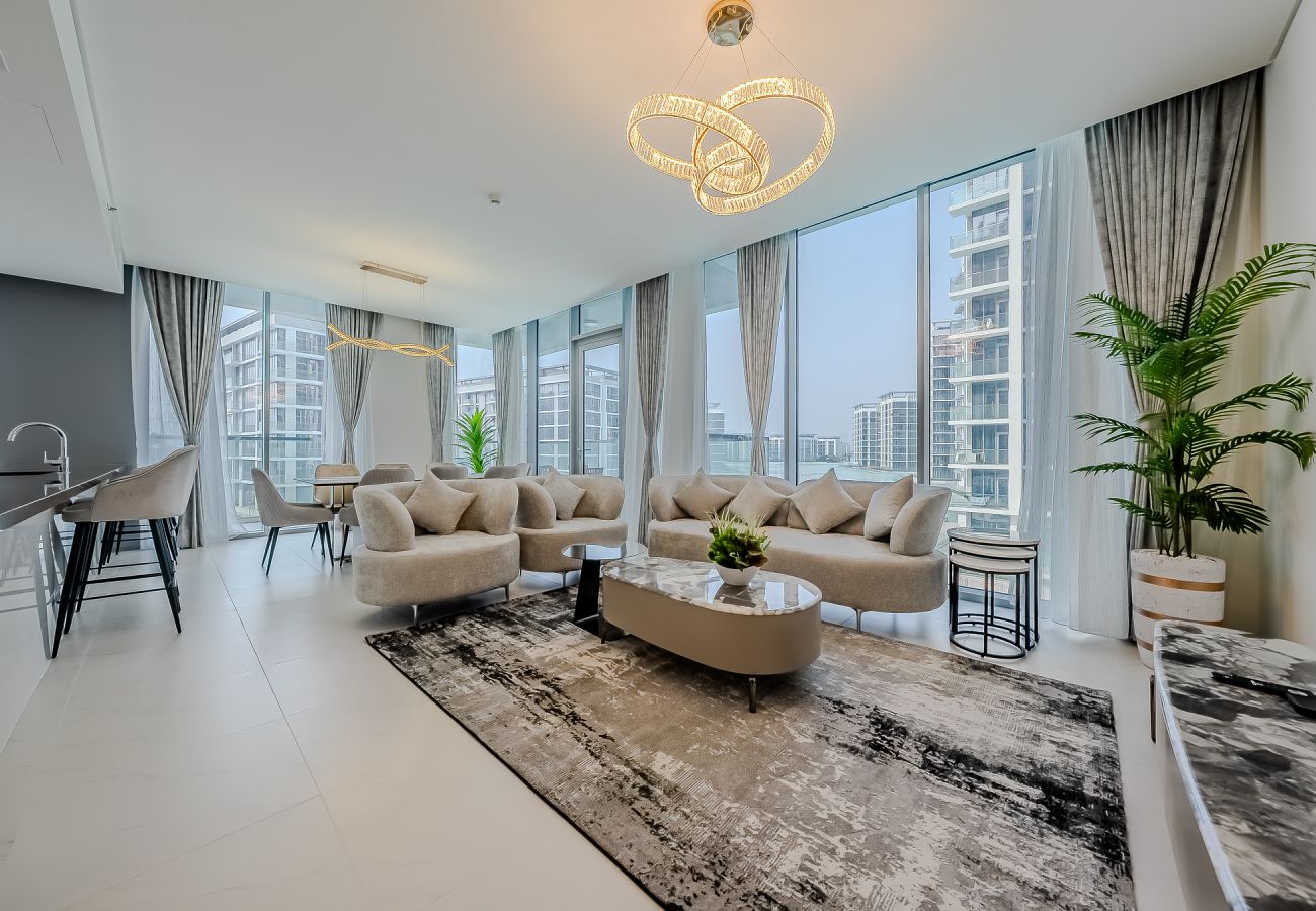 Апартаменты на Dubai - Spacious Crystal Lagoons View I MBR I 3BDR + Maid Room 