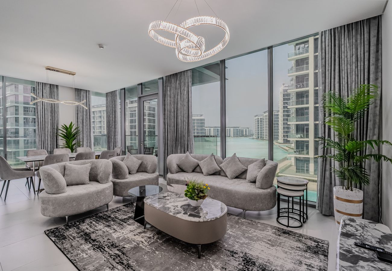 Апартаменты на Dubai - Spacious Crystal Lagoons View I MBR I 3BDR + Maid Room 