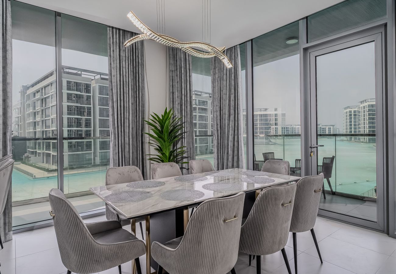 Апартаменты на Dubai - Spacious Crystal Lagoons View I MBR I 3BDR + Maid Room 