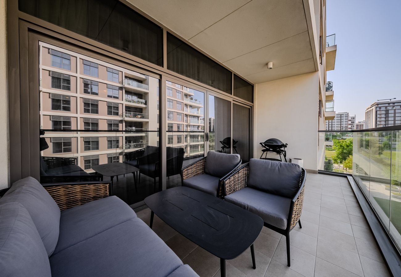 Апартаменты на Dubai - Elegant 2-Bedroom Apartment in Dubai Hills – Modern Comfort & City Views