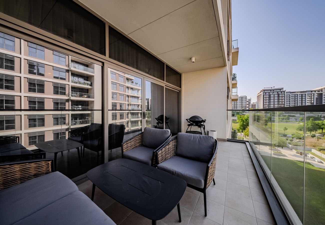 Апартаменты на Dubai - Elegant 2-Bedroom Apartment in Dubai Hills – Modern Comfort & City Views
