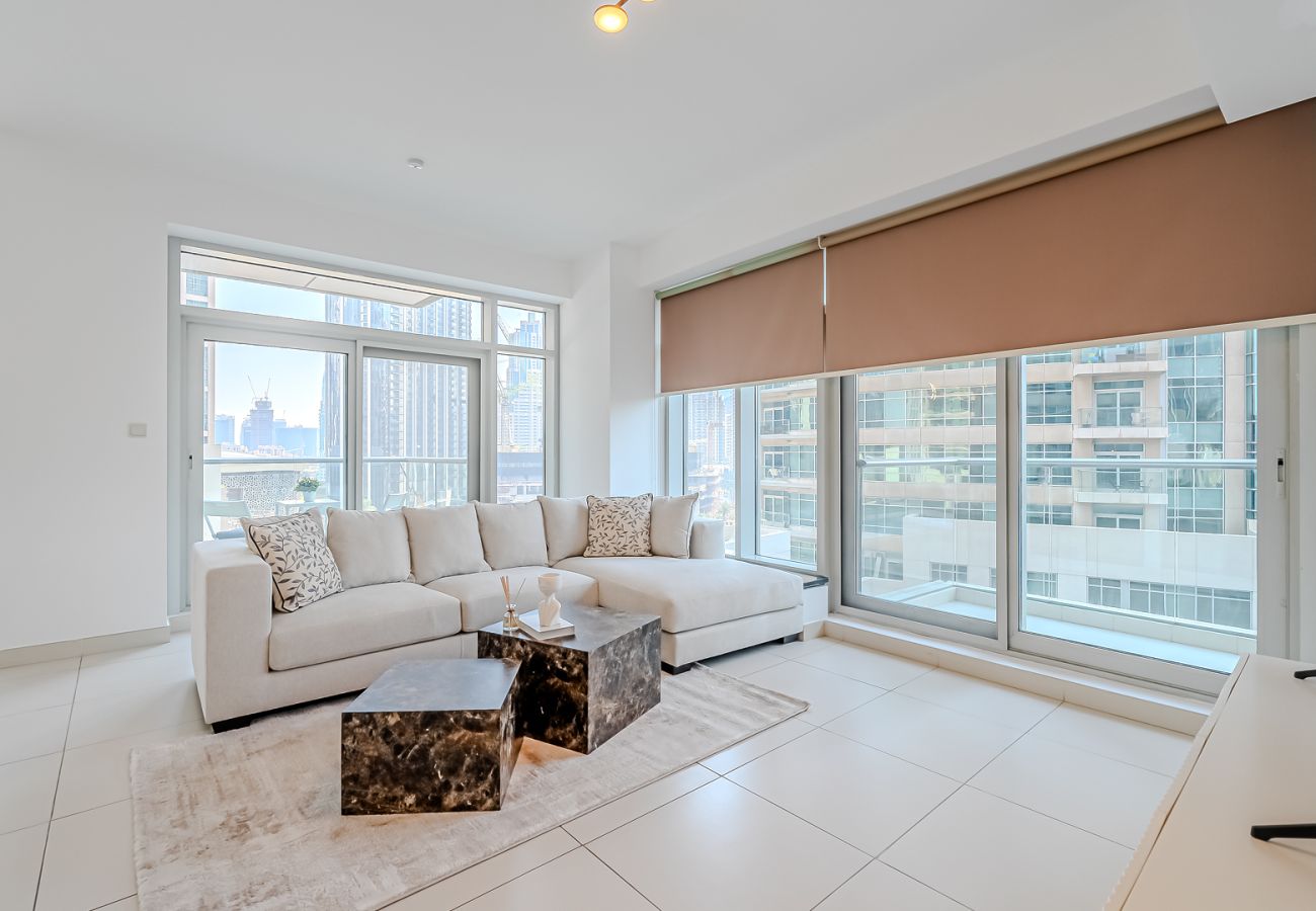 Апартаменты на Dubai - Stylish 2-Bedroom Apartment with Iconic Views | The Lofts, Downtown Dubai
