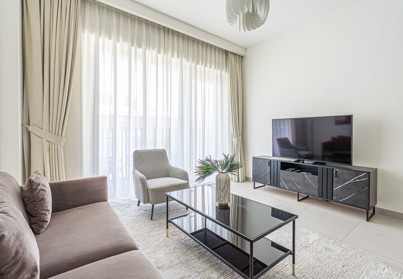 Апартаменты на Dubai - Elegant 1BDR apartment in Creek with Pool View