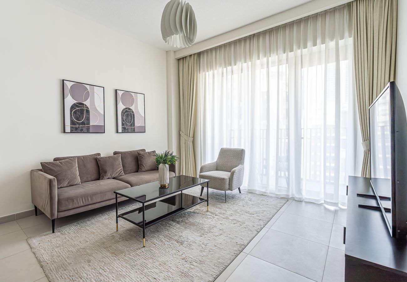 Апартаменты на Dubai - Elegant 1BDR apartment in Creek with Pool View