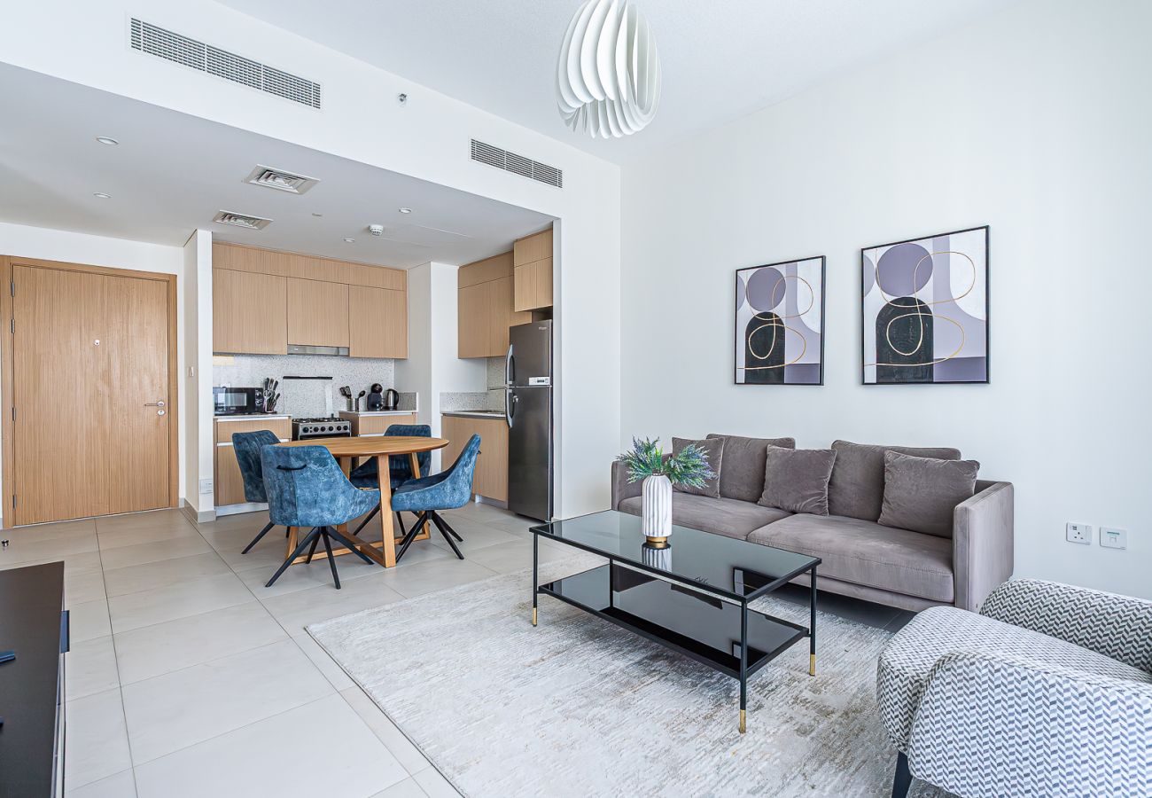 Апартаменты на Dubai - Elegant 1BDR apartment in Creek with Pool View
