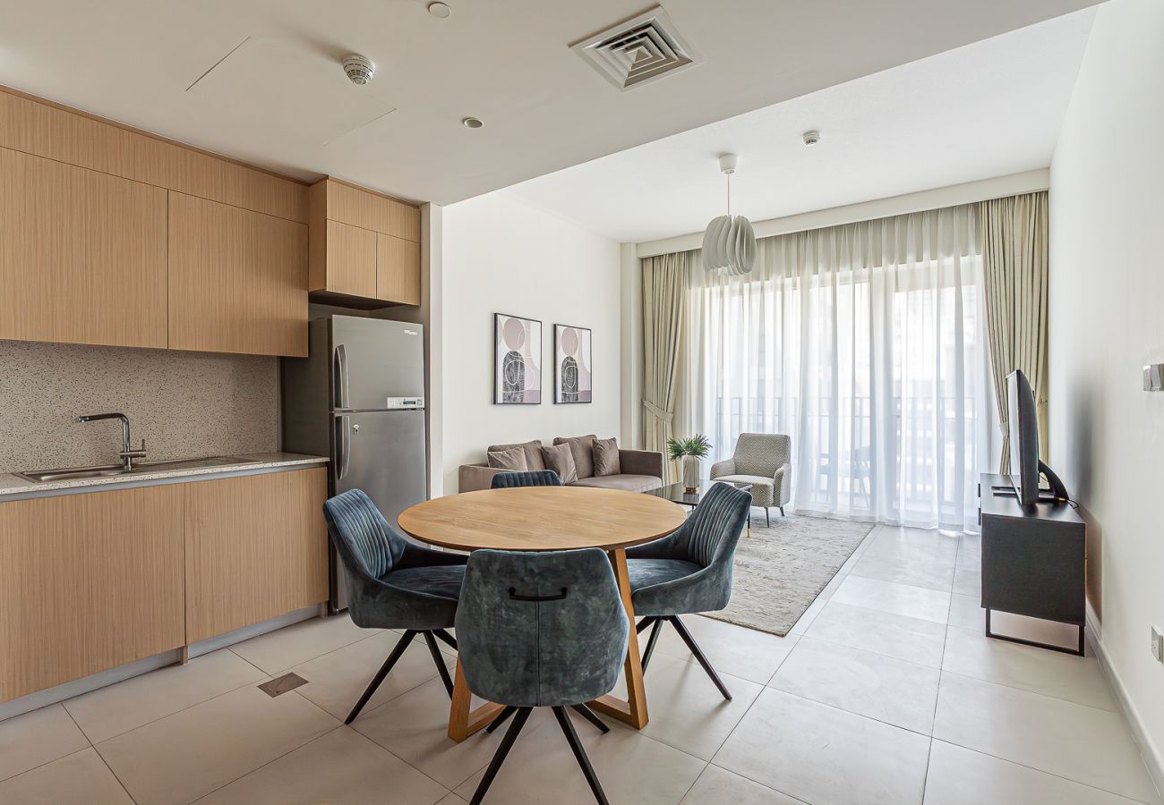Апартаменты на Dubai - Elegant 1BDR apartment in Creek with Pool View