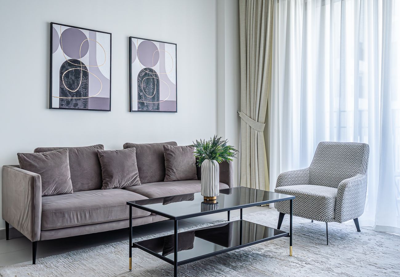 Апартаменты на Dubai - Elegant 1BDR apartment in Creek with Pool View