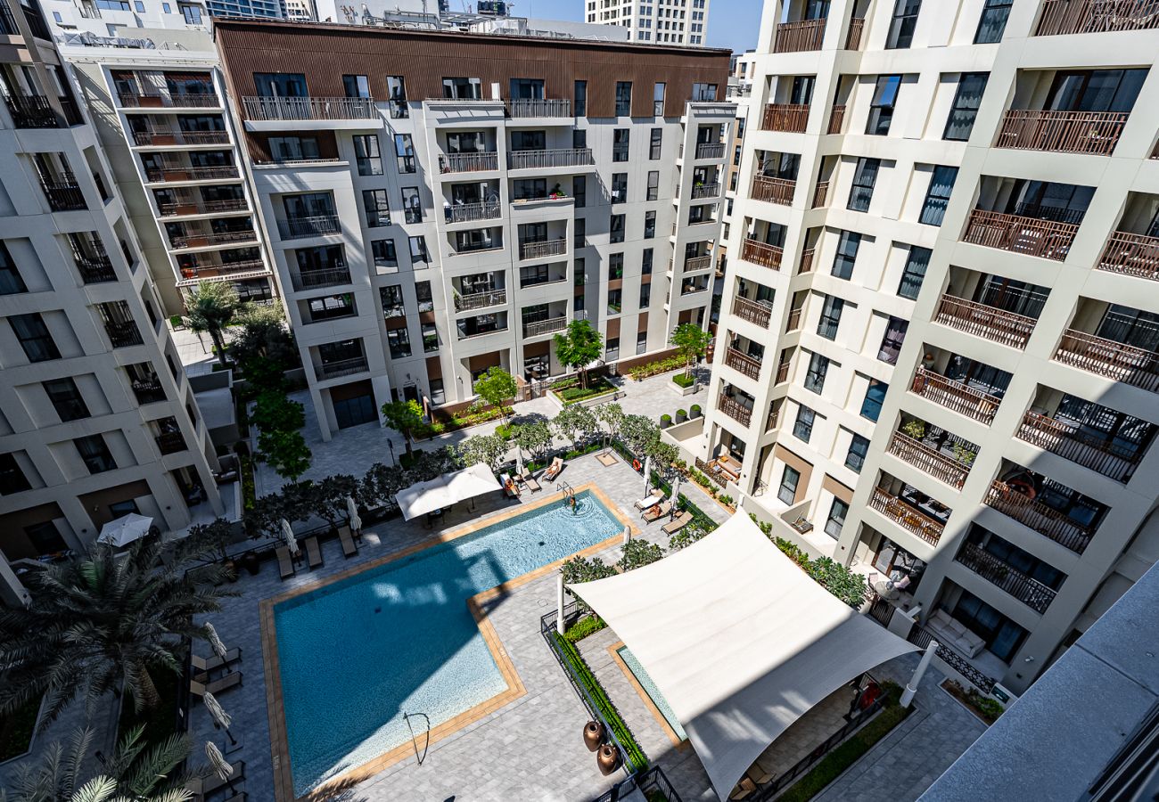 Апартаменты на Dubai - Elegant 1BDR apartment in Creek with Pool View