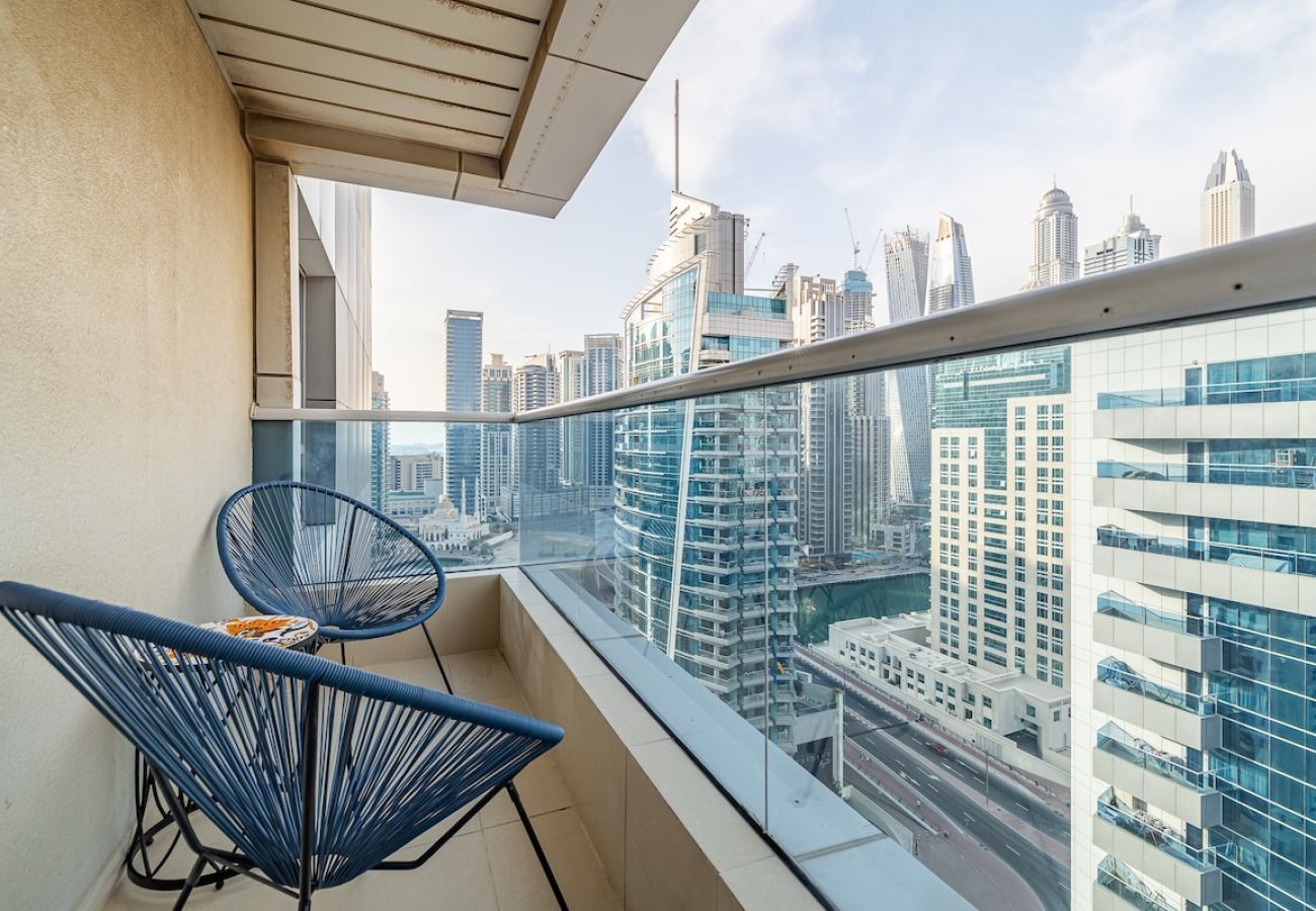 Apartment in Dubai - 1BDR apartment with Dubai Marina view/close to JBR 