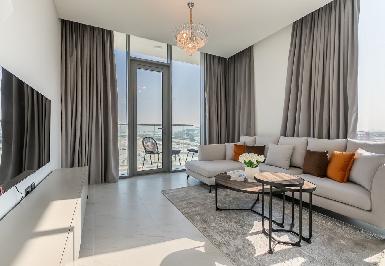 Apartment in Dubai - Lagoon-Facing 1BR Apartment | Residences 14, District One