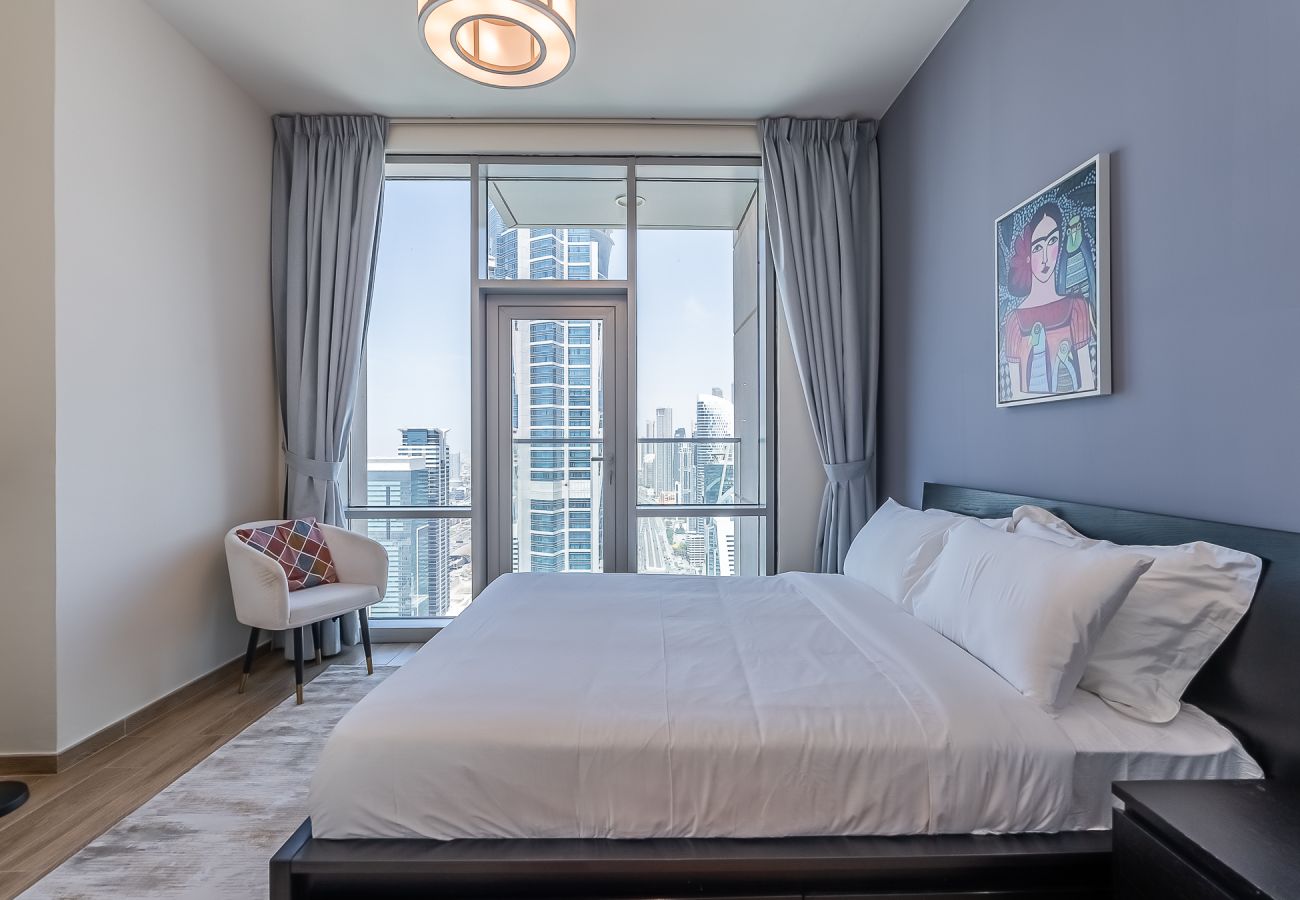 Apartment in Dubai - Elegant 3-Bedroom Apartment with Maid’s Room in Noora Tower – Al Habtoor City