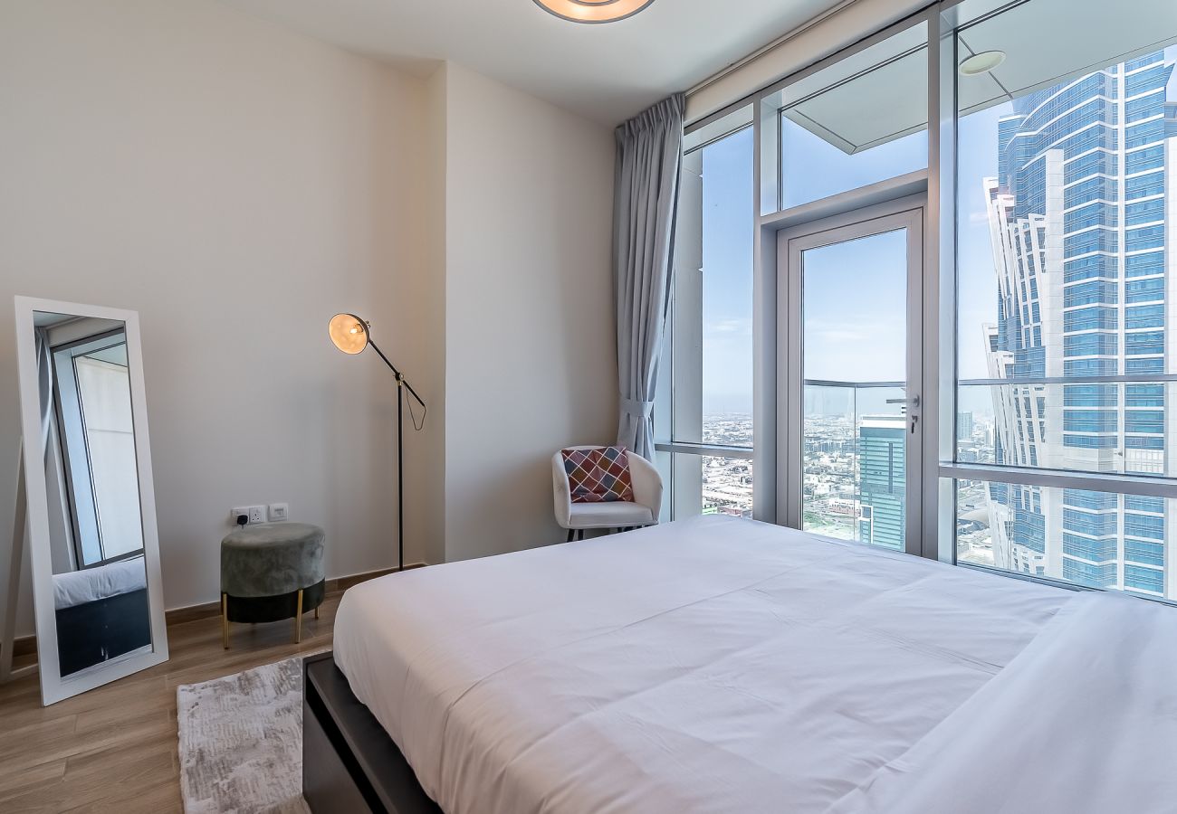 Apartment in Dubai - Elegant 3-Bedroom Apartment with Maid’s Room in Noora Tower – Al Habtoor City