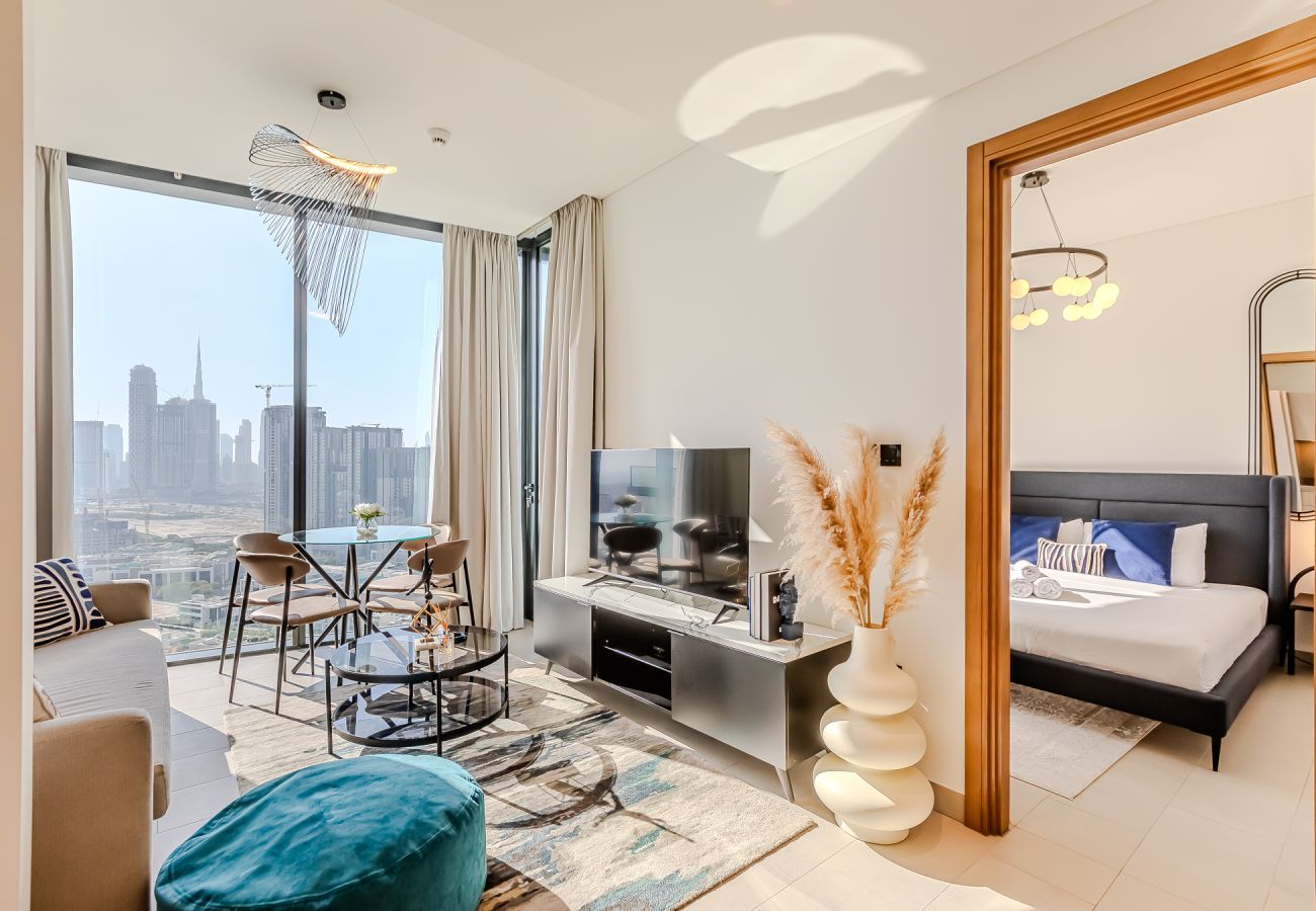 Apartment in Dubai - Exquisite 1BDR apartment with Burj Khalifa View 