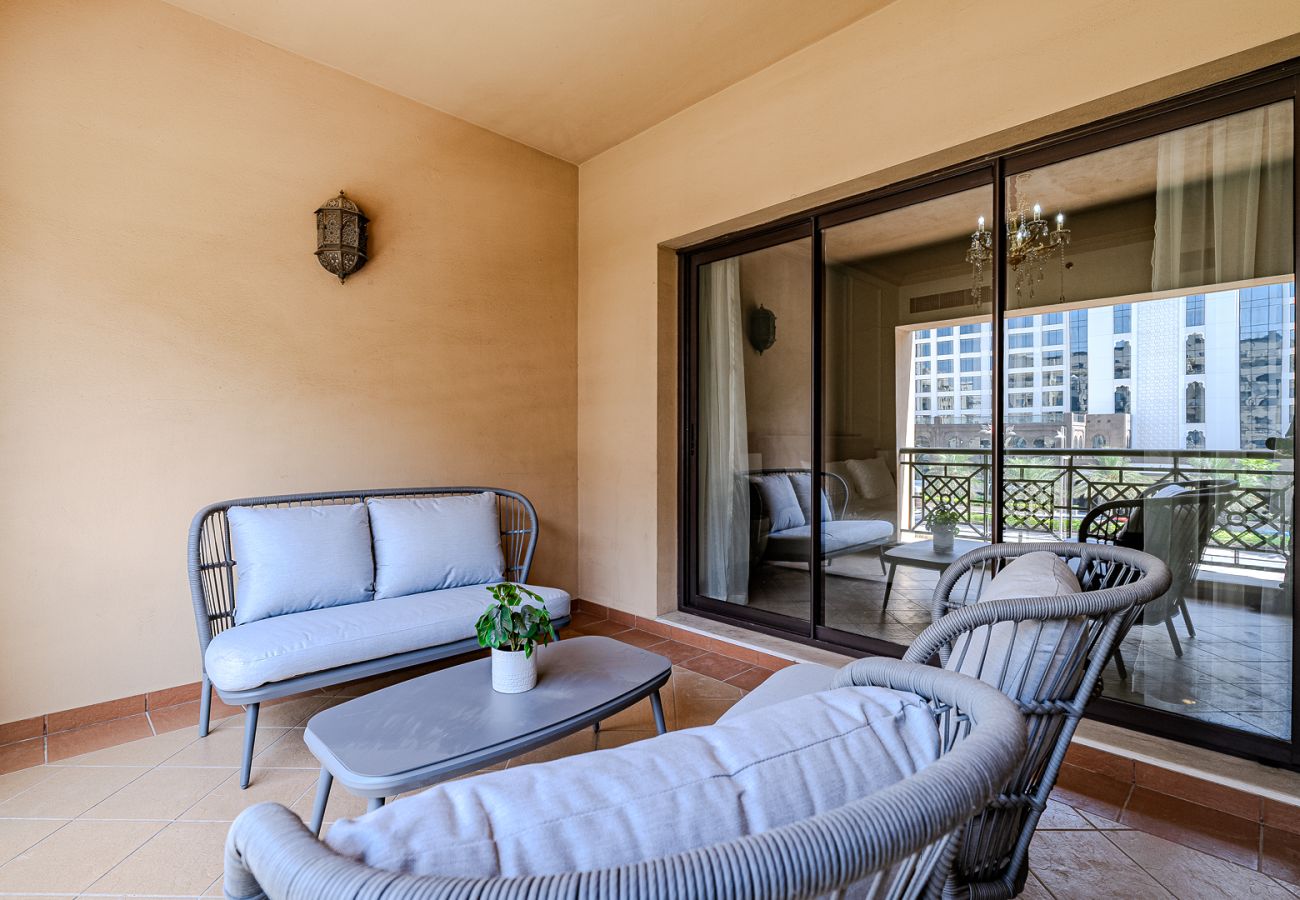Apartment in Dubai - Apartment with Palm Jumeirah view I Golden Mile 