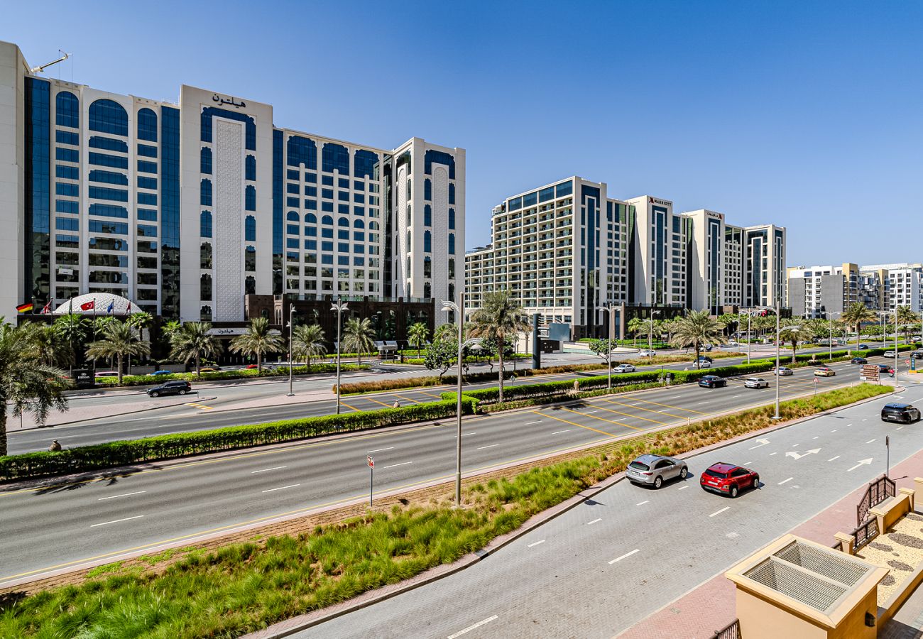 Apartment in Dubai - Apartment with Palm Jumeirah view I Golden Mile 