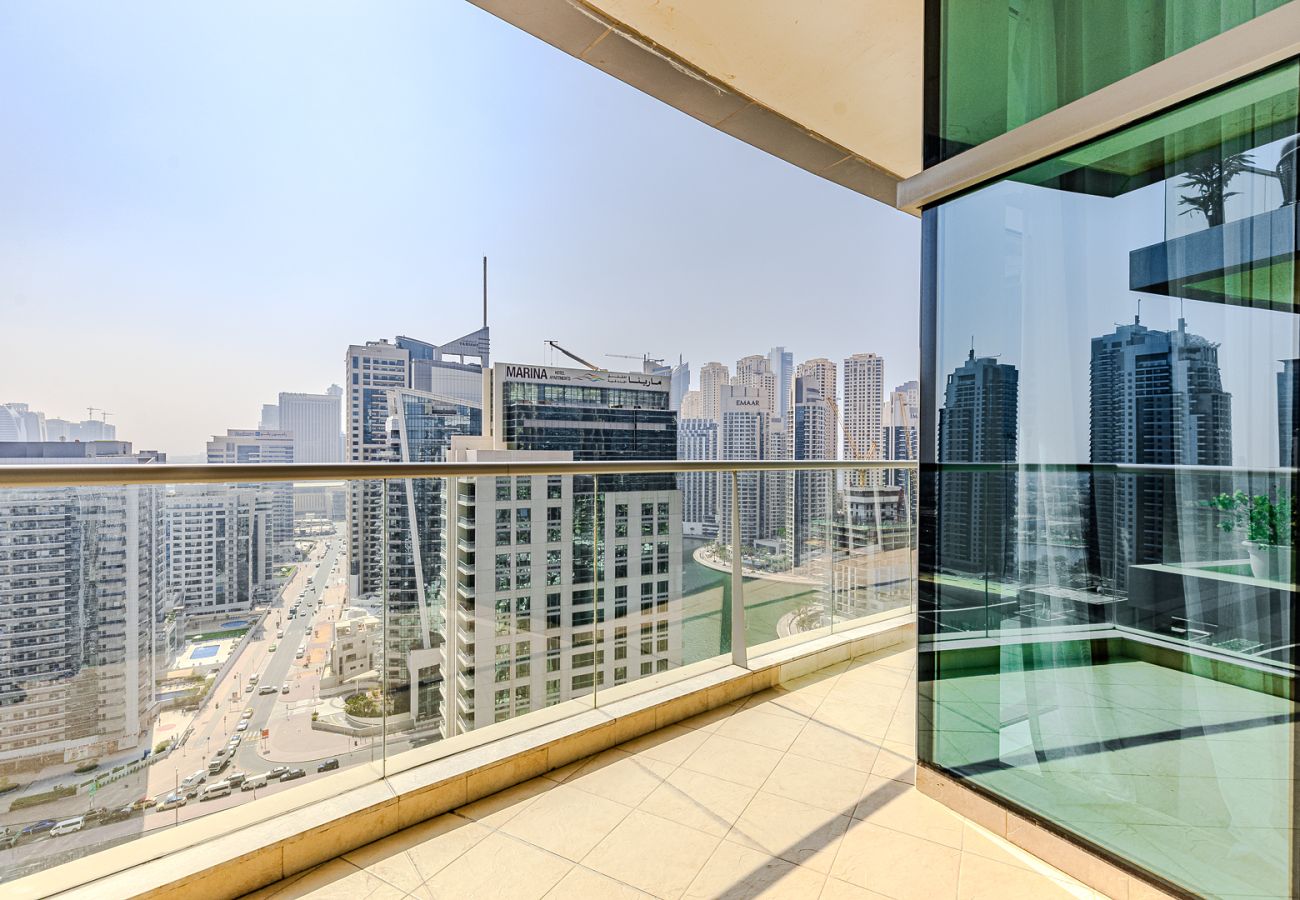 Apartment in Dubai - Spacious 3BDR Apartment in Marina with Office
