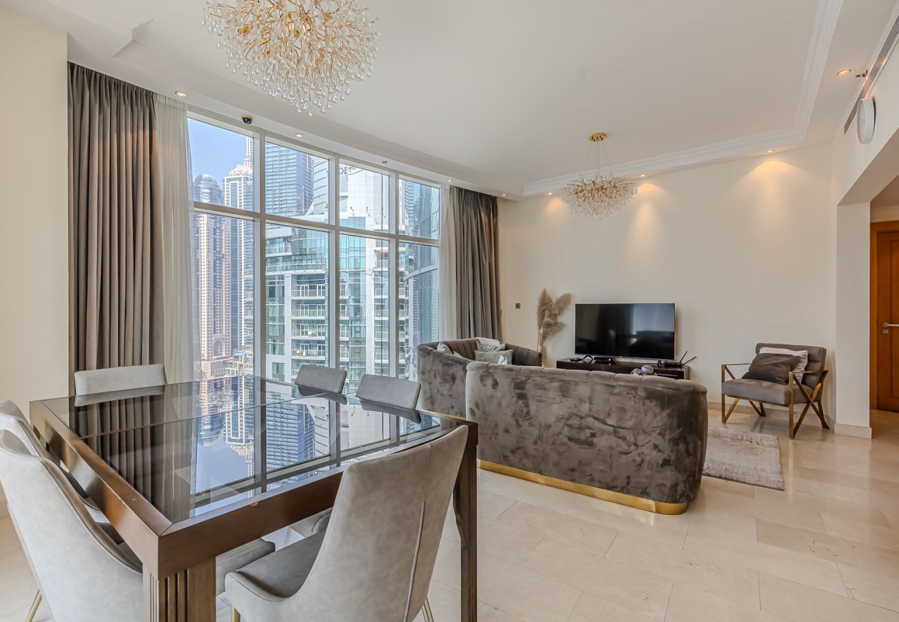 Apartment in Dubai - Spacious 3BDR Apartment in Marina with Office
