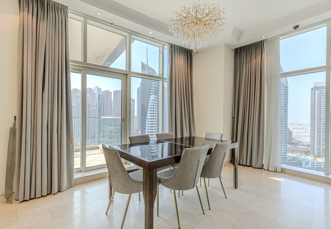 Apartment in Dubai - Spacious 3BDR Apartment in Marina with Office