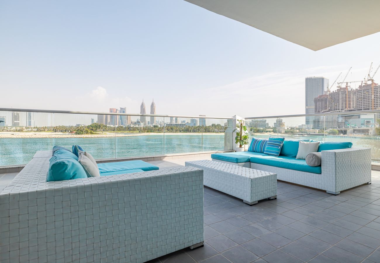 公寓 在 Dubai - 117 / 2BDR + maid room / Sea view /Beach access  